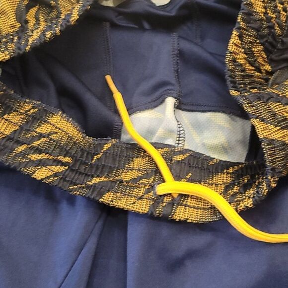 𝅺ADIDAS Mens athletic navy logo Shorts small - Picture 3 of 6